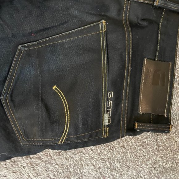 G STAR RAW 3301 Men's Jeans 33x32 - Picture 6 of 10